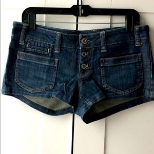 American Eagle Jean Mini Short Low Rise
